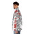 Jasmine Dragon Tea House Puffer Jacket with Avatar: The Last Airbender Inspired Vintage Chinese Art Graphics - men side left