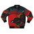 Fiery Fish Bomber Jacket with Oriental Inspired Design