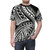 Colorful polynesian tribal design on a high-quality t-shirt - men front