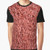 Raw ground beef graphic design on a t-shirt for meat lovers.