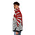 Japanese Palace and Sun Puffer Jacket featuring the iconic rising sun design - men side left