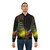 A bomber jacket featuring the iconic ruby slippers scene from the classic movie "The Wizard of Oz" - Lifestyle