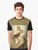 Our Lady of Mount Carmel Catholic Graphic T-Shirt featuring the image of the Blessed Virgin Mary and the Holy Rosary - Men