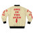 Retro 80s "One in the Oven" bomber jacket with vintage Police Academy style - Back