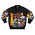 Vintage Ricky Bobby Racing Bomber Jacket with racing car and quote graphics