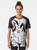 Bunny graphic t-shirt featuring characters from the Zodiac Wars anime - Women