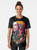 Futuristic alien design on a cyberpunk-inspired women's t-shirt - Women