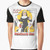 Nunchuck Nun graphic t-shirt featuring a parody of a nun wielding nunchucks in a retro style.