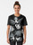 Creepy cute occult Baphomet graphic design t-shirt - Women