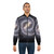 Milky Way Galaxy Map Bomber Jacket with Cosmos and Stars - Lifestyle