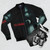 The Grudge Horror Movie Bomber Jacket with Ghostly Design - Flat lay