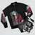 Trails of Cold Steel-inspired bomber jacket with a stylish and comfortable design - Flat lay