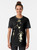 Tom Waits Graphic T-Shirt featuring a microphone design for music lovers - Women