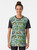 90s nostalgic graphic t-shirt featuring a car city carpet road rug design - Women