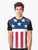 Stars and Stripes graphic t-shirt featuring The Prodigy's Firestarter design - Men