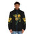James May Posh Lemon Shirt Puffer Jacket, perfect for the gearhead and motorhead - men front