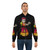 Frida Kahlo inspired bomber jacket with Day of the Dead, "Remember Me" movie, and Mexican cultural elements. - Lifestyle