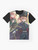 Graphic t-shirt featuring Tanya, the main character from the Youjo Senki anime series - Flat lay