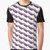 Eggplant emoji graphic printed on a t-shirt