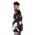 Flames puffer jacket featuring Jake and Johnnie designs - men side left