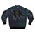 Impossible Minimalist Bomber Jacket featuring an acid wash design, inspired by music and art - Back