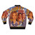 Buffy the Vampire Slayer 90s aesthetic bomber jacket with rectangular design - Back