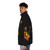 Jacqueline Taieb 1960s French Ye Ye Pop Psychedelic Flower Puffer Jacket - men side left
