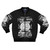 Bomber jacket with the text "I Don't Need Therapy I Just Need To Get F#ed In Public By Fourteen Werewolves"