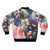 Dub bomber jacket featuring Rastafarian-inspired design - Back