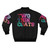 Black bomber jacket with "2 thin coats" text, suitable for painting Warhammer 40k miniatures - Back