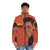 Retro 1966 puffer jacket inspired by Jackie Wilson's Soul Galore album - men front