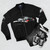 Porsche Cayman S Black Edition Bomber Jacket for Sports Car Enthusiasts - Flat lay