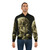 Vincent Van Gogh's famous painting 'Head of a Skeleton with a Burning Cigarette' featured on a high-quality bomber jacket. - Lifestyle