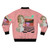 Macintosh Plus Floral Shoppe Bomber Jacket - Back