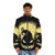 Jack Skellington's Nightmare Before Christmas Puffer Jacket featuring a spooky skeleton design - men front