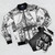 Thomas Hobbes' Leviathan Frontispiece Bomber Jacket - Flat lay