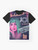 Blade Runner graphic t-shirt featuring a minimalist design with the text "Everything you want to hear" - Flat lay