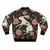 Enchanted floral bomber jacket with starry, magical design - Back
