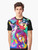 Retro-style graphic t-shirt featuring the Cutie Mark Crusaders from the My Little Pony: Friendship is Magic series in a synthwave, 80s-inspired design. - Men