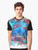 Subnautica underwater survival graphic t-shirt featuring sea life and submarine designs - Men