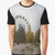 Graphic t-shirt featuring the iconic Ferris Wheel in the abandoned city of Pripyat, Chernobyl