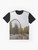 Graphic t-shirt featuring the iconic Ferris Wheel in the abandoned city of Pripyat, Chernobyl - Flat lay