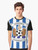 Kilmarnock Football Club Logo Stripes Graphic T-Shirt - Men