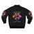 aespa Lightstick Bomber Jacket featuring members Karina, Giselle, Winter, and Ningning - Back