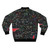 Geometry bomber jacket with shapes, formulas, and mathematical symbols - Back