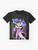 Fizzarolli graphic t-shirt featuring the Helluva Boss cartoon character - Flat lay