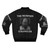 William Montgomery (The Memphis Strangler) Bomber Jacket with comedy and stand up comedy graphics - Back