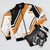 Counter Strike: Global Offensive Asiimov Skin Bomber Jacket - Flat lay