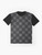 Kingdom Hearts pattern graphic t-shirt design - Flat lay