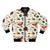 Colorful avatar the last airbender pattern bomber jacket